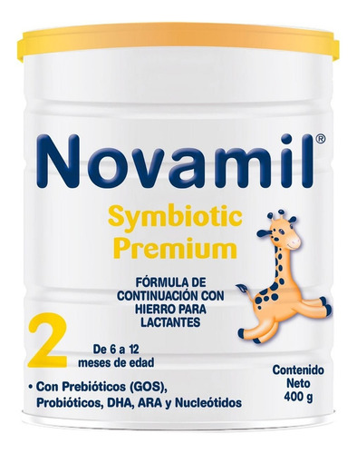 Novamil Symbiotic Premium 2 400G De 6 a 12 meses