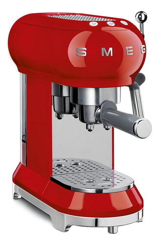 Cafetera Smeg 50's Retro Style ECF01 automática red expreso 220V