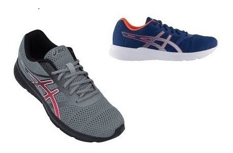 tênis asics blocker cinza