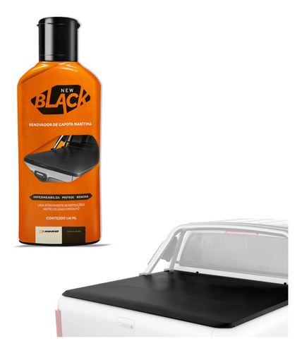 Revestimento Keko Limpeza Automotiva K956pt Em Cera Líquida Preto Brilhante