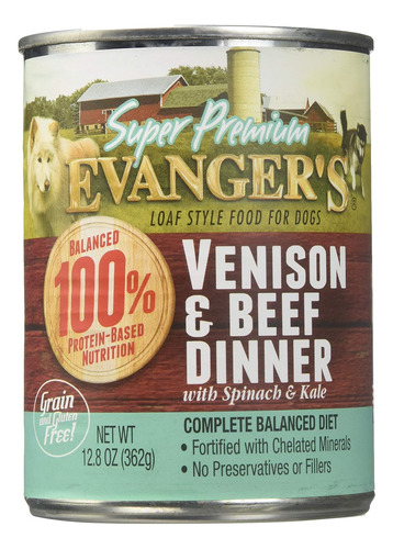 Evangers 20104 Super Premium Limited Ingredient Venison/beef