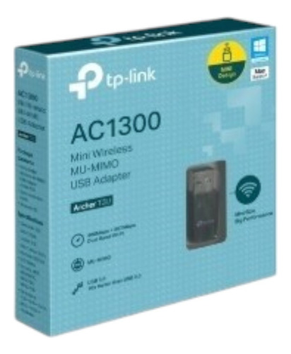 Adaptador De Red Usb Archer T3u Inalámbrico Tp-link