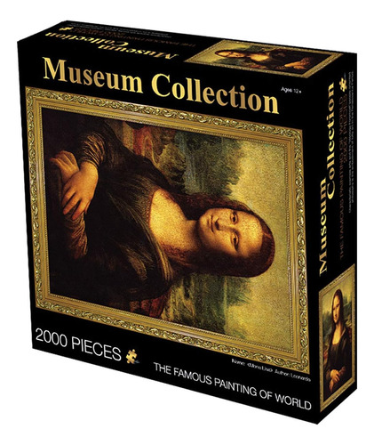 Mzox 2000 Piezas Puzzle - Mona Lisa, Piezas De Rompecabezas