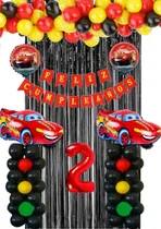 Comprar Globos Cars Rayo Rayo Mcqueen Cortina, Numero Semaforo Auto