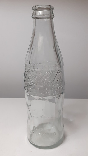 Antigua Botella Coca Cola De Vidrio 250 Cc 19 Cm Limpia