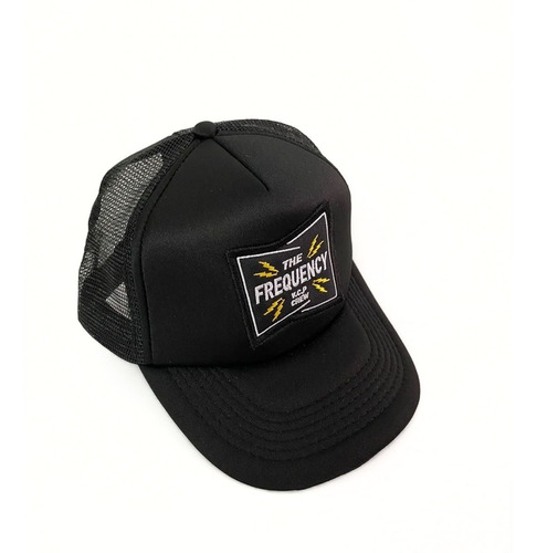 Gorra Cap Vcp Trucker Double Black Frecuency Negra 0227