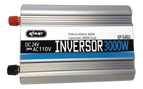 Inversor Senoidal 3000w 24v Para 110v Conversor Caminhão