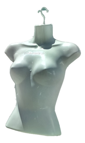 10 Maniqui Exhibidor Blusa Busto Dama Plastico Flexible 10 