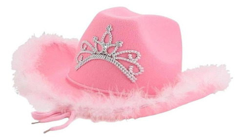 1 Sombrero De Vaquero Iluminado, Corona De Cristal,