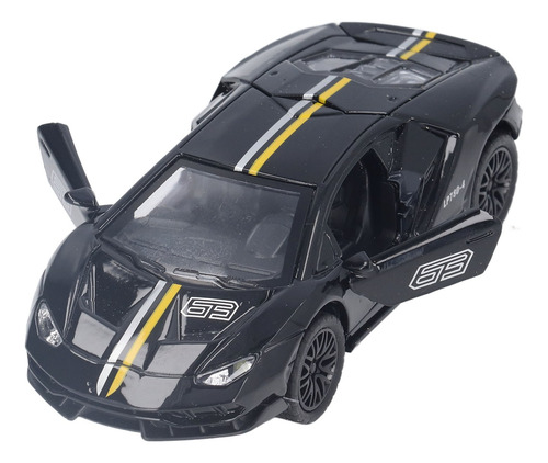 Coche Retráctil De Metal, Modelo De Aleación 1:32, Duradero,