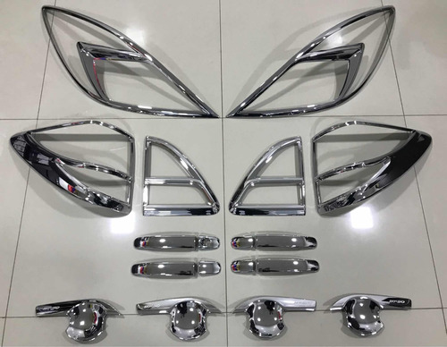 Kit Accesorios Cromados Mazda Bt50 Professional 2014-2019