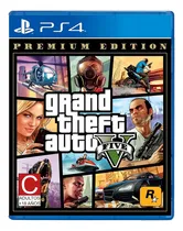 Comprar Grand Theft Auto V GTA Premium Edition Rockstar Games PS4 Físico