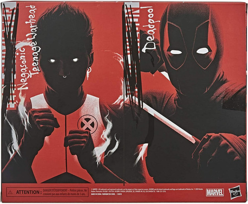 Marvel Legends Deadpool Negasonic Teenage Warhead Exclusivo