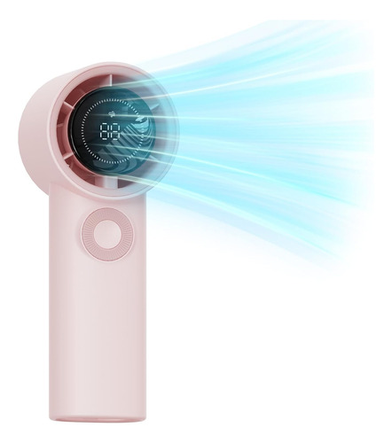 Ventilador Turbo Portátil De Mano Con Batería Recargable Usb
