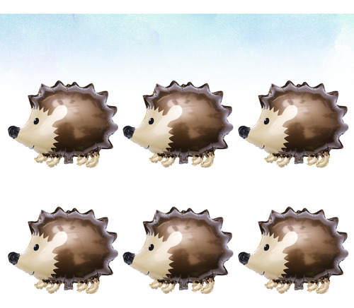 Dibujos Animados De Globos De Animales Del Bosque, 6 Unidade