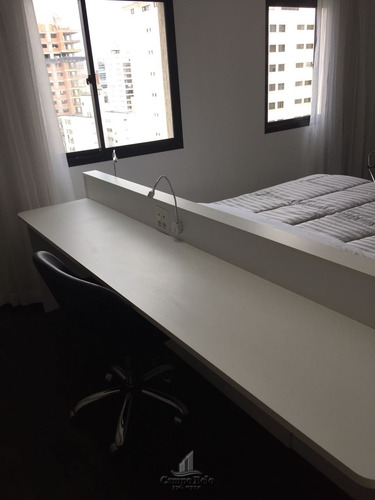 Imagem 8 de 15 de Flat Mobiliado Moema 1 Dormitório Locação 35m2 - Fl021-2