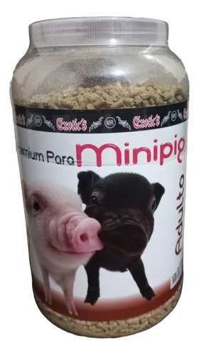 Alimento Premium Para Mini Pig Baby 2.5 Kg Exotic's 