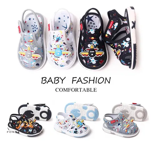 Sandalias Con Sonido Para Niñas Y Niños, Antideslizantes En