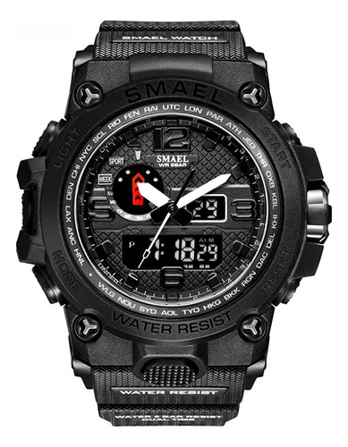 Reloj Sanda Impermeable Militar Multifunción P/ Hombre