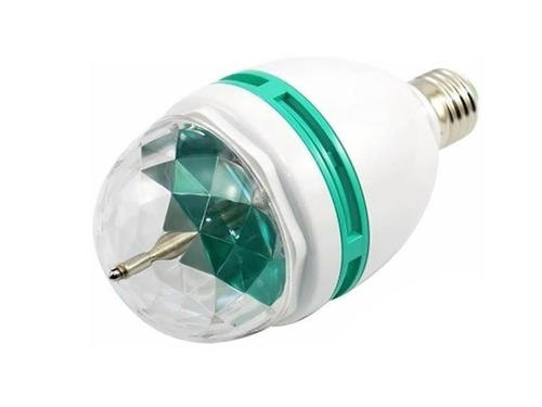 Lampara Led Giratoria 3w Rgb Foco 3 Colores Bolichera R