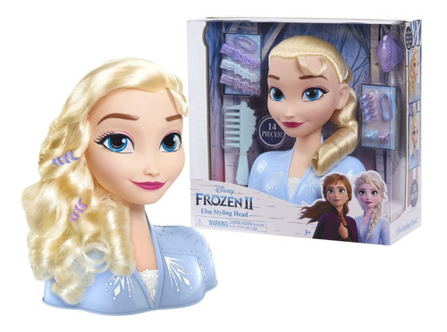 Busto para peinar Deluxe Anna Disney Frozen 2  Famosa  El Corte Inglés