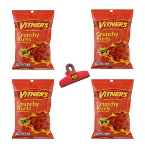 Pack Munchie Box Vitner's Kurls Sabor Chicago (4x3.5 Oz)