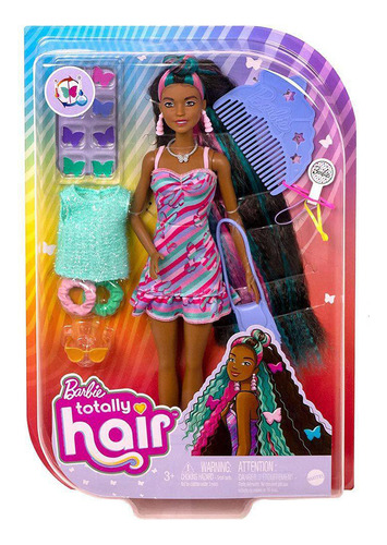 Boneca Barbie Totally Hair Broboleta HCM87a - Mattel