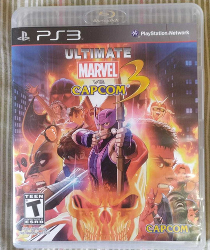 Ultimate Marvel Vs Capcom 3 Ps3 Mídia Física Seminovo