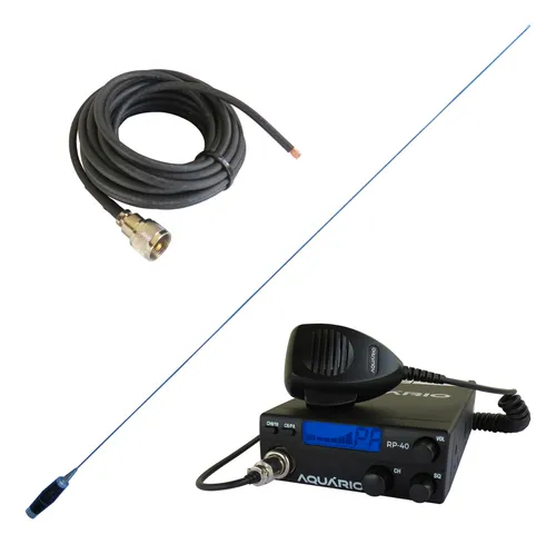 comprar Radio Px Rp-40 + Antena Mini Maria Mole Px Bobinada + Cabo