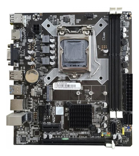 Placa Mãe Duex M2 Chipset H81 Intel Lga 1150 Matx Ddr3