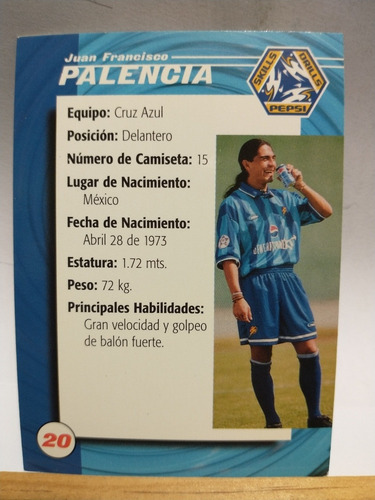 Pepsi Generation Next Futbol 1998 5 Tarjetas Diferentes. Le (Usado)