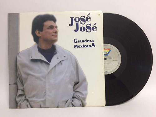 José José - Grandeza Mexicana Vinyl Lp Ed.colombia