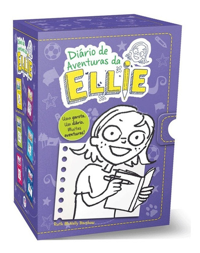Box Diário De Aventuras De Ellie - Coleção Com 6 Livros