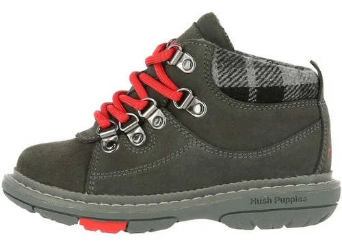 Botin Niño Hush Puppies Alpine Boot Grey Kid Hp879011140-670