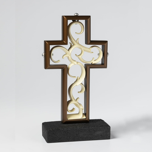 Unity Cross® Bronce Color Marfil; Candle Sand Elegante