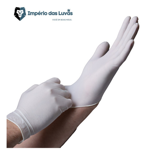 Imagem 6 de 6 de Luva Látex Procedimento Descartável P M G -caixa C/ 100 C-po