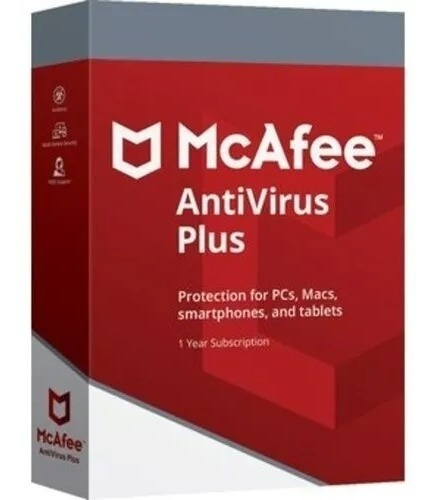 Mcafee Antivirus Plus 1 Dispositivo - 5 Años/.