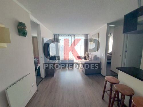 2 Dormitorios/ 2 B/ Cerca Usach / Amoblado / Vista Despejada