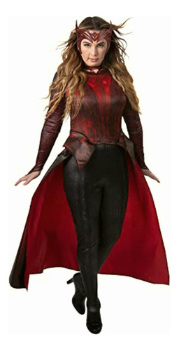 Jazwares Marvel Adult Scarlet Witch Hero Costume, Womens