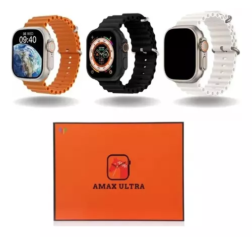 Novo Smartwatch relógio inteligente AMAX 9 Ultra Max 2023! Com 2