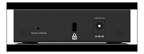 Switch De Red Administrado De 5 Puertos Gigabit Ethernet