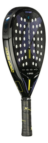 Paleta De Padel Drop Shot X-bass Importada + Funda Negro
