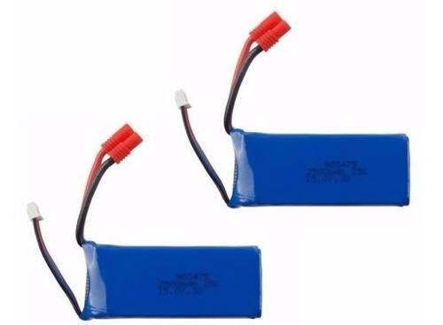 Batería Rc Kit 2pcs 7.4v 2500mah Lipo Batería Para Robot Rc 