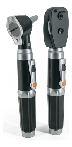 Otoscopio GMD Kit organos de los sentidos Fibra Optica negro