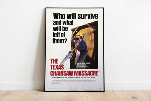 Poster Afiche La Masacre De Texas 60x90 - Solo Lámina