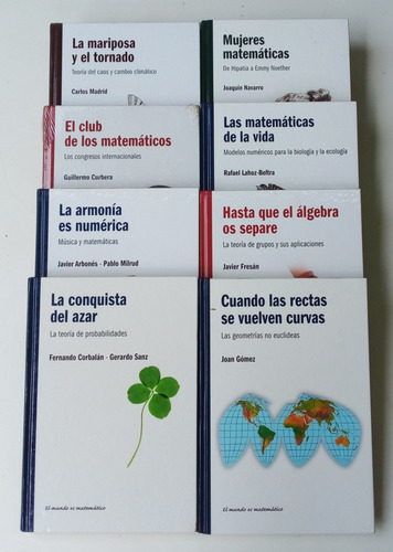 Colección Matemáticos 40 Tomos - Rba 