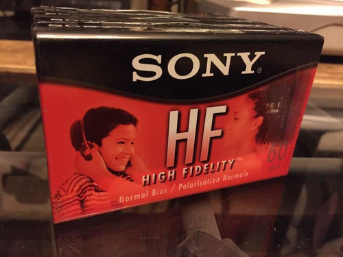 Audio Cassette Sony Hf 60 Minutos (paq 5 Piezas)