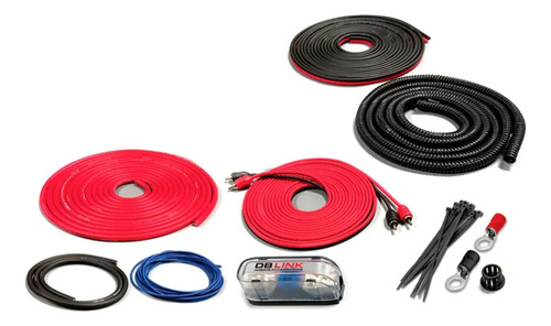 Kit De Instalación Db Link Mrk4manl 4.57 Metros Calibre 4 Awg Cableado Super Flexible