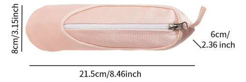 Estuche Para Lápices Con Forma De Zapato De Ballet, Bolsa