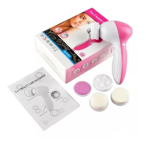 Cepillo Limpiador Facial Electrico Desmaquillante 5 En 1 Spa